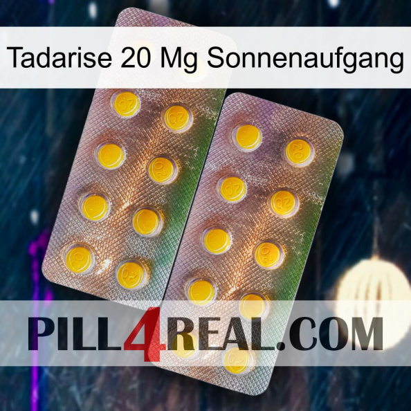 Tadarise 20 Mg Sunrise new10